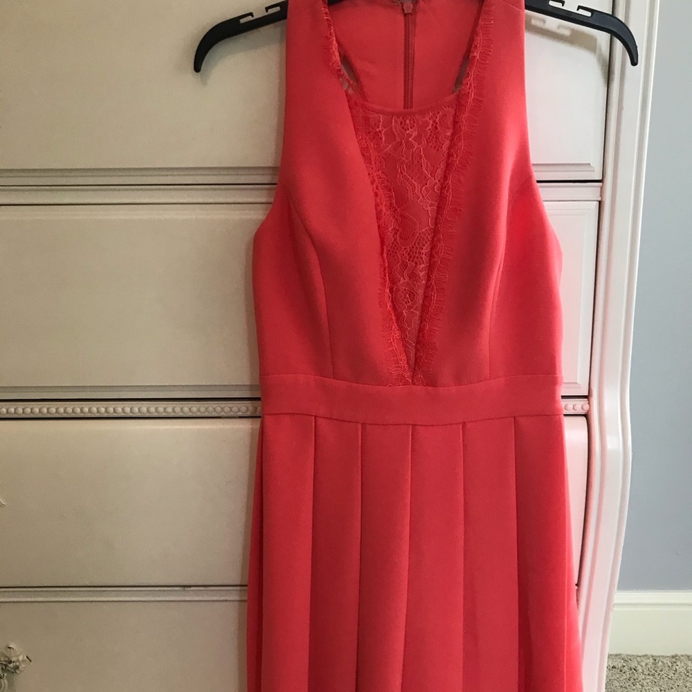 BCBG Pleated Dress